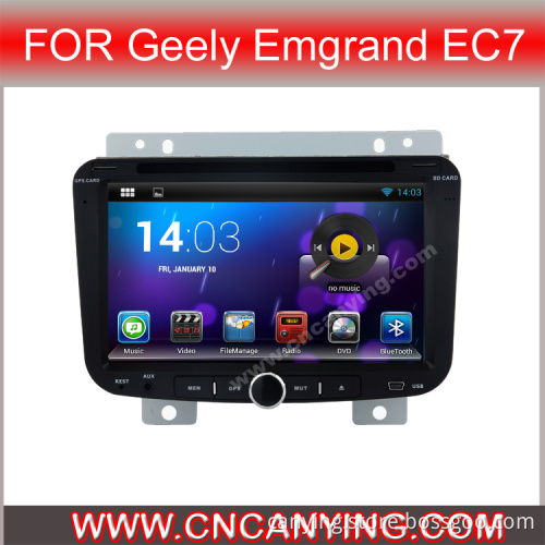 Car DVD Player for Pure Android 4.2.2 Car DVD Player with A9 CPU Capacitive Touch Screen GPS Bluetooth for Geely Emgrand Ec7 (AD-6001)